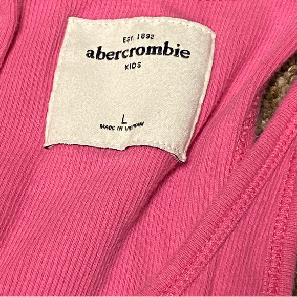 Girls size large Lot Bundle white cropped Leggings plus white and pink T… - Picture 3 of 4